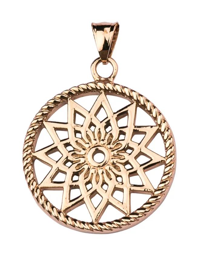 Dreamcatcher Hanger Rosé-Goudkleur TF01RO by Jwls4u
