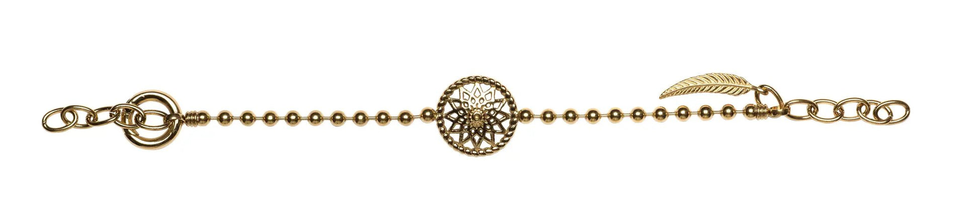 Dreamcatcher Armband Star Gold TFB01GO by Jwls4u