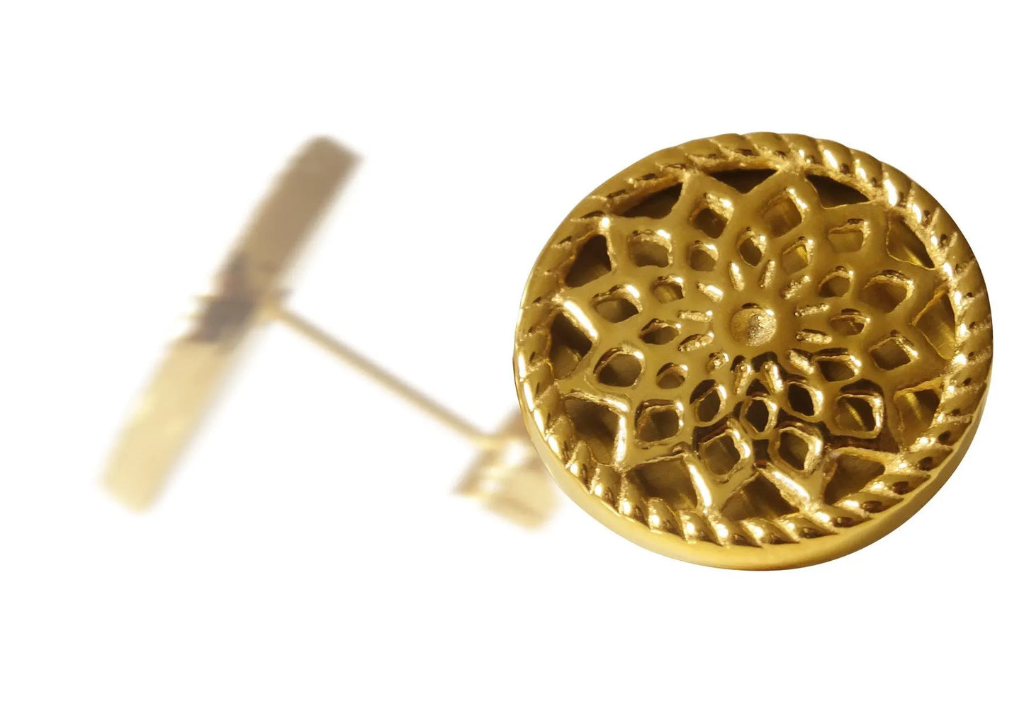 Dreamcatcher Oorbellen Star Gold TFE01SGO by Jwls4u