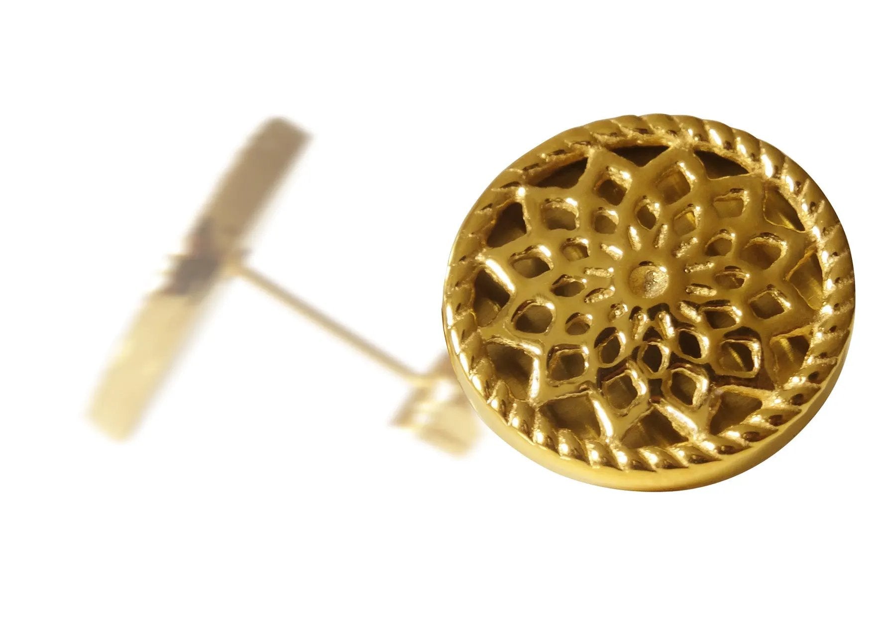Dreamcatcher Oorbellen Star Gold TFE01SGO by Jwls4u