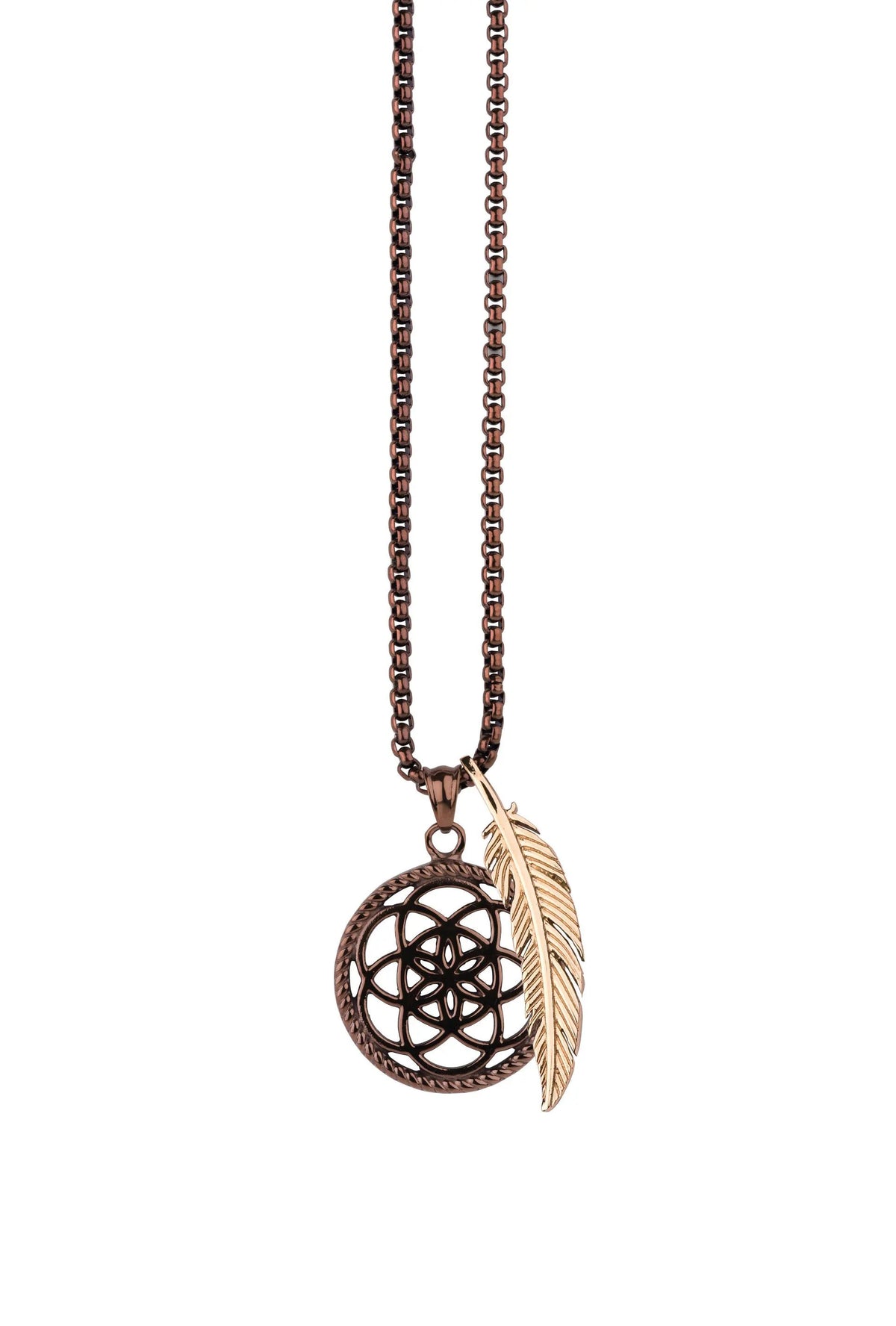Dreamcatcher Ketting Flower Set TFS02MMR by Jwls4u