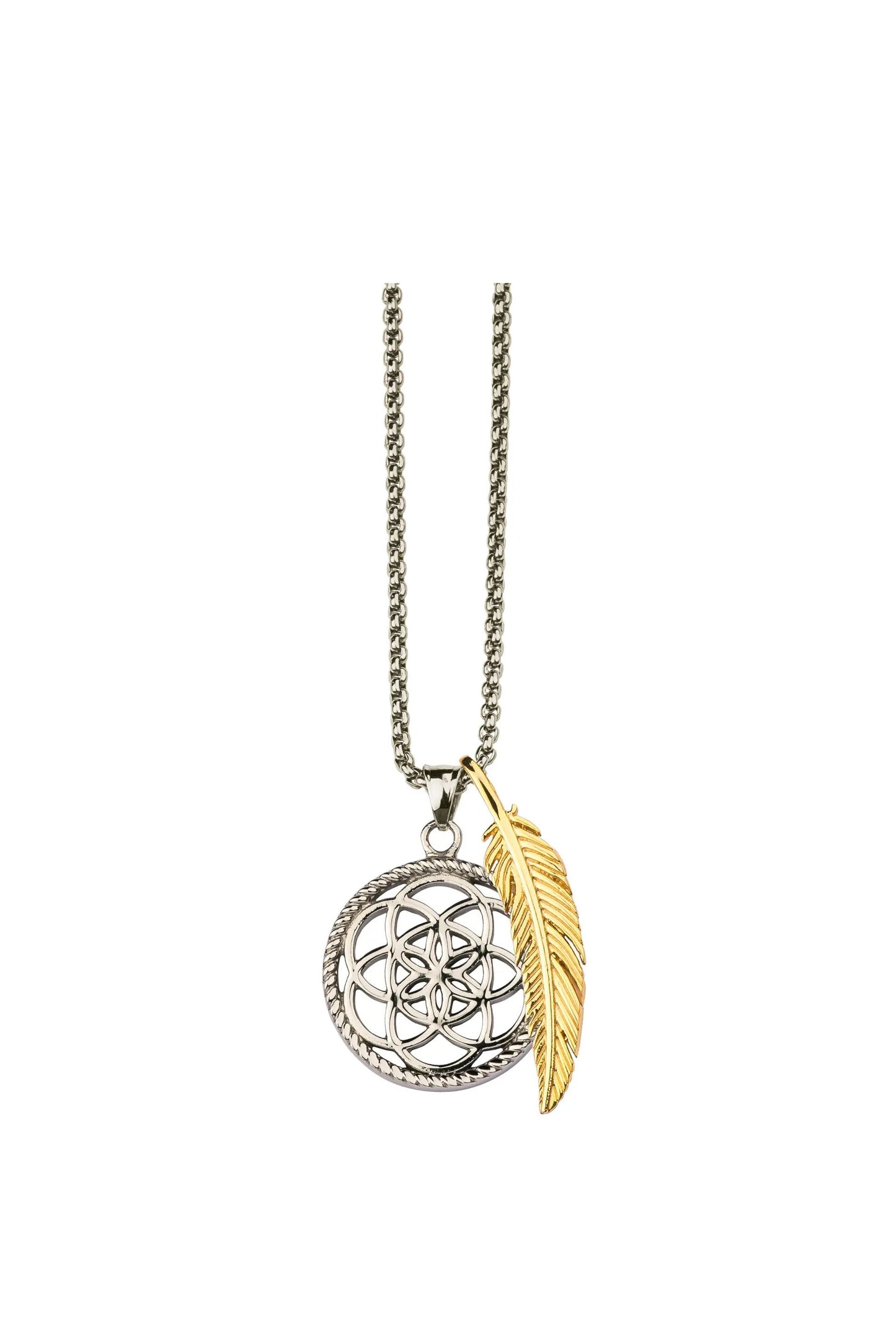 Dreamcatcher Ketting Flower Set TFS02SSG by Jwls4u