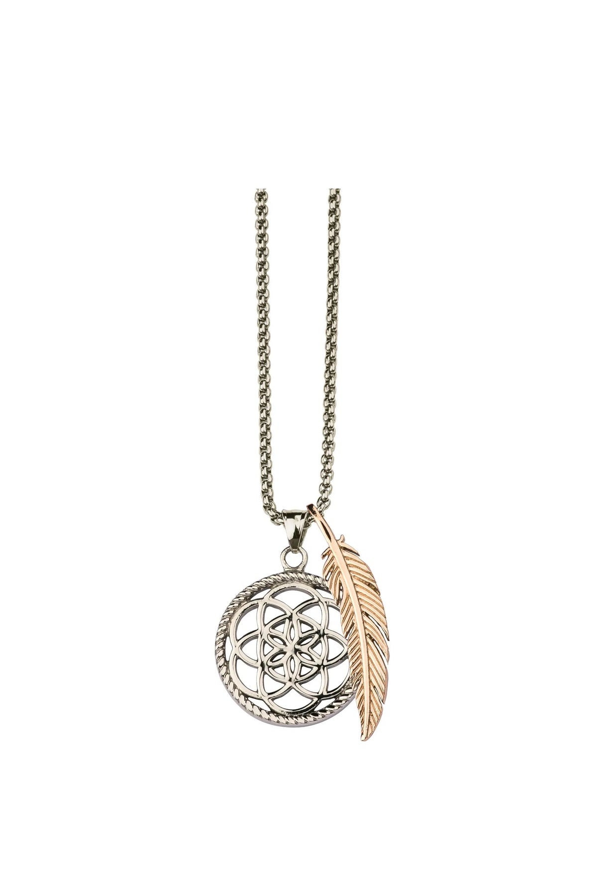 Dreamcatcher Ketting Flower Set TFS02SSR by Jwls4u