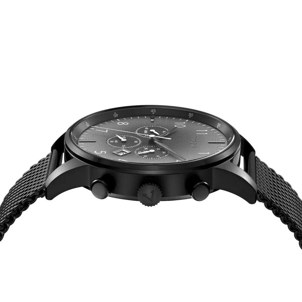 Trnda Men's Stainless Steel Watch, Black Mesh Band | Trn-43b by TRNDA