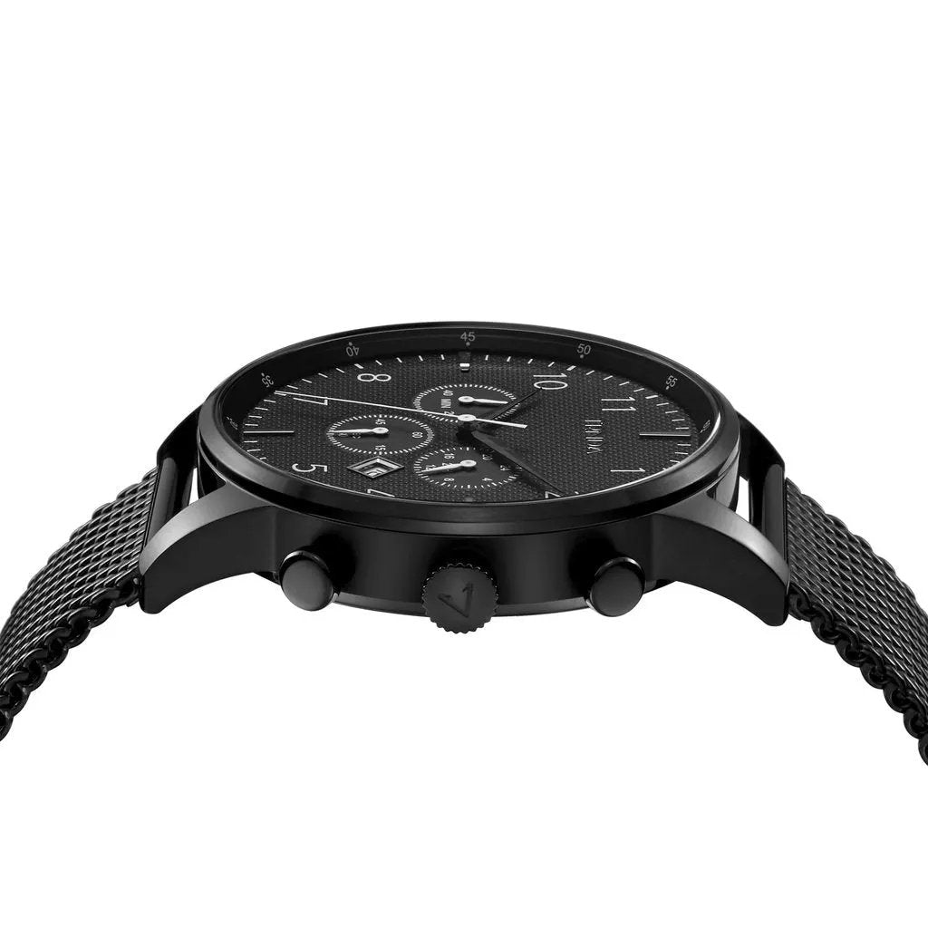 Trnda Men's Stainless Steel Watch, Black Dial | Trnda-Ss43bk by TRNDA