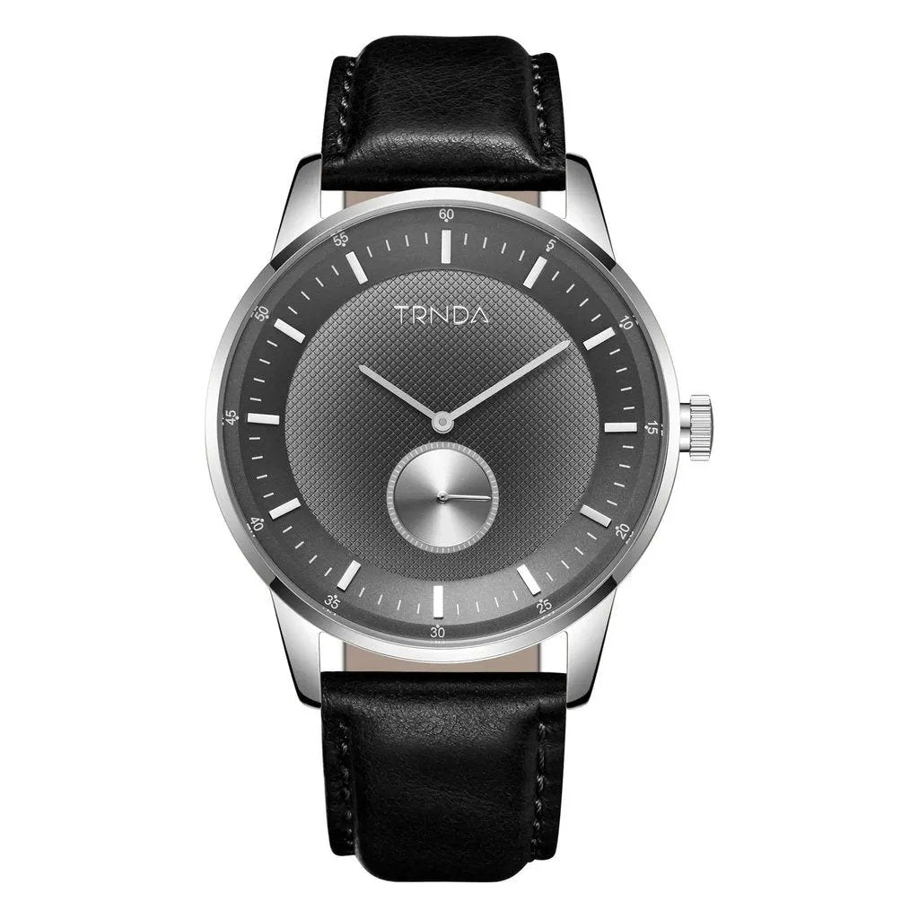 Trnda Men's Stainless Steel Watch, Gray Dial | Trn-Ss43b by TRNDA
