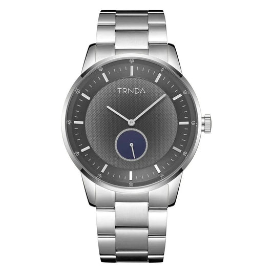 Trnda Men's Stainless Steel Watch, Silver Gradient Dial | Trnda43ss by TRNDA
