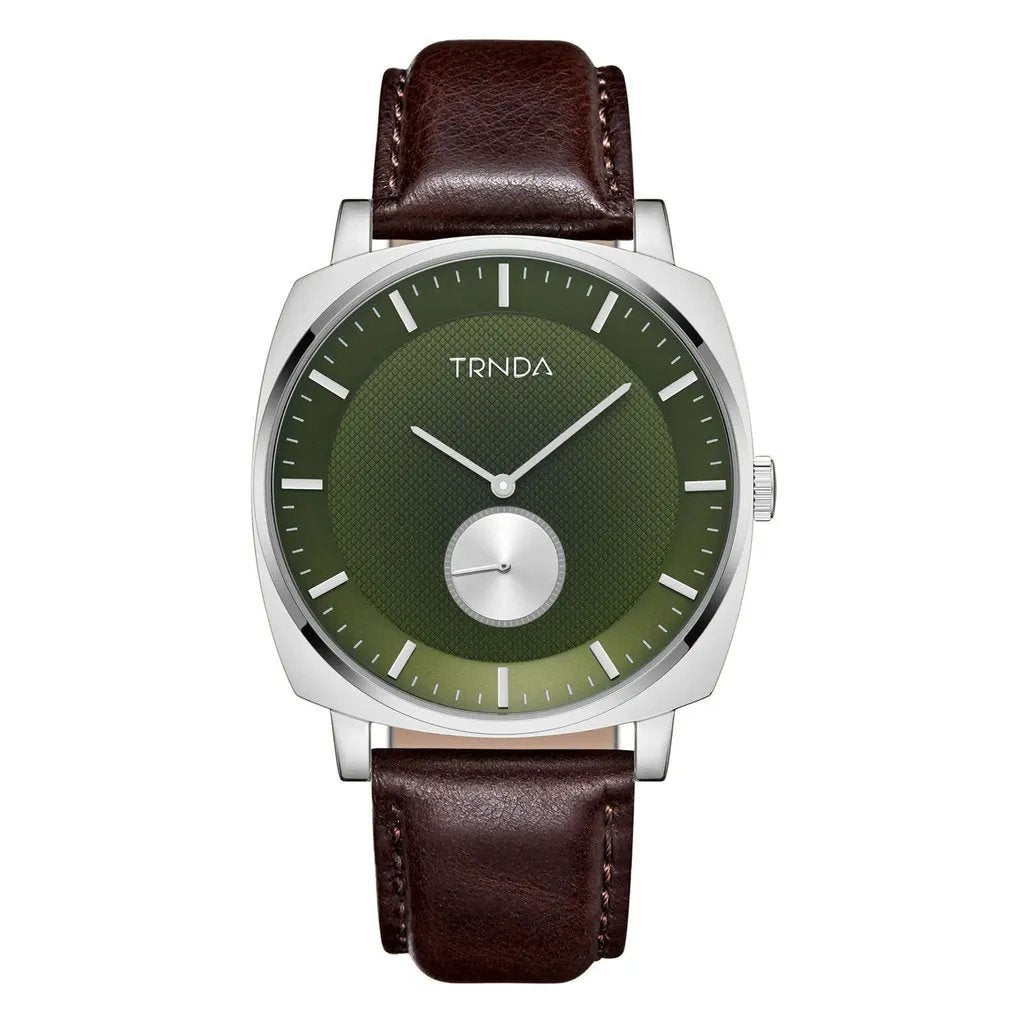 Trnda Men's Stainless Steel Watch, Seaweed Green Dial | Trnda45mm by TRNDA