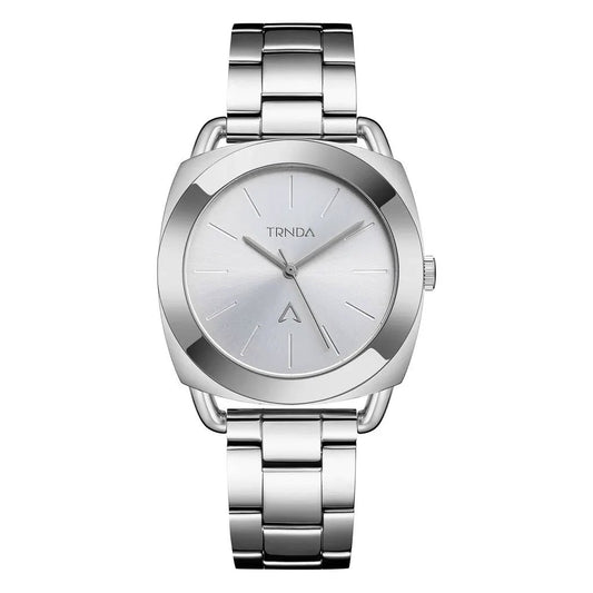 Trnda Women's Stainless Steel Watch, Silver Dial | Trnda-Ss35 by TRNDA