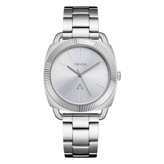 Trnda Women's Stainless Steel Watch, Silver Dial | Trnda-Ss35.8 by TRNDA