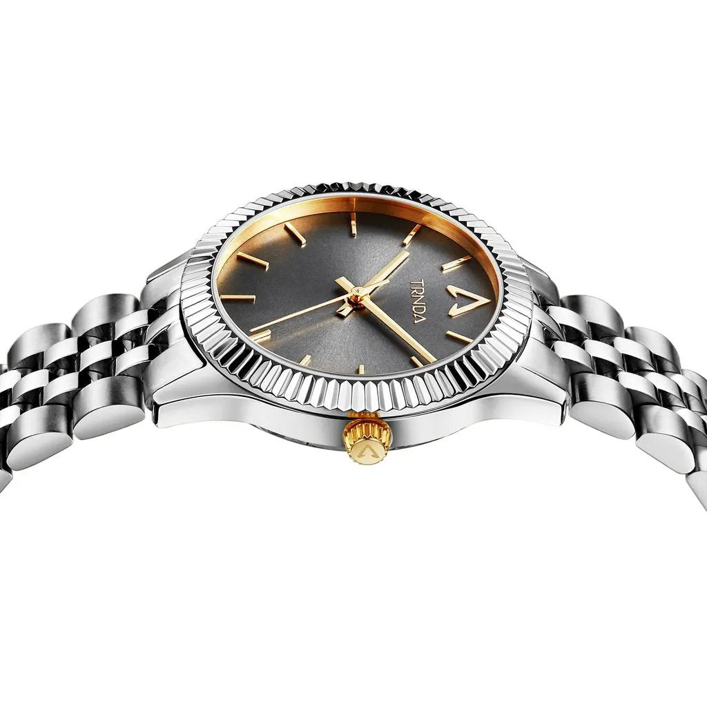 Trnda Women's Stainless Steel Watch, Gray Dial | Trnda-Ss32 by TRNDA