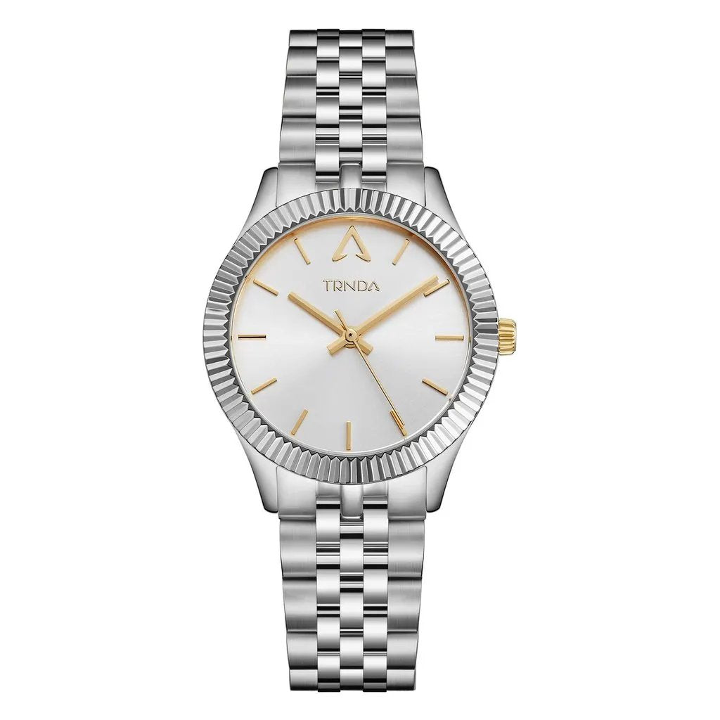 Trnda Women's Stainless Steel Watch, Silver Dial | Trnda-S32mm by TRNDA