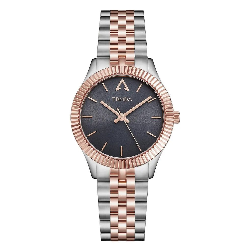 Trnda Women's Stainless Steel Watch, Gray Dial | Trn-032srg by TRNDA