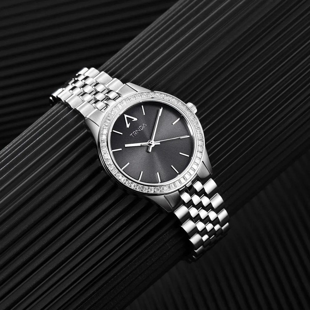 Trnda Women's Stainless Steel Watch, Gray Dial | Trn-Ss32-Gd by TRNDA