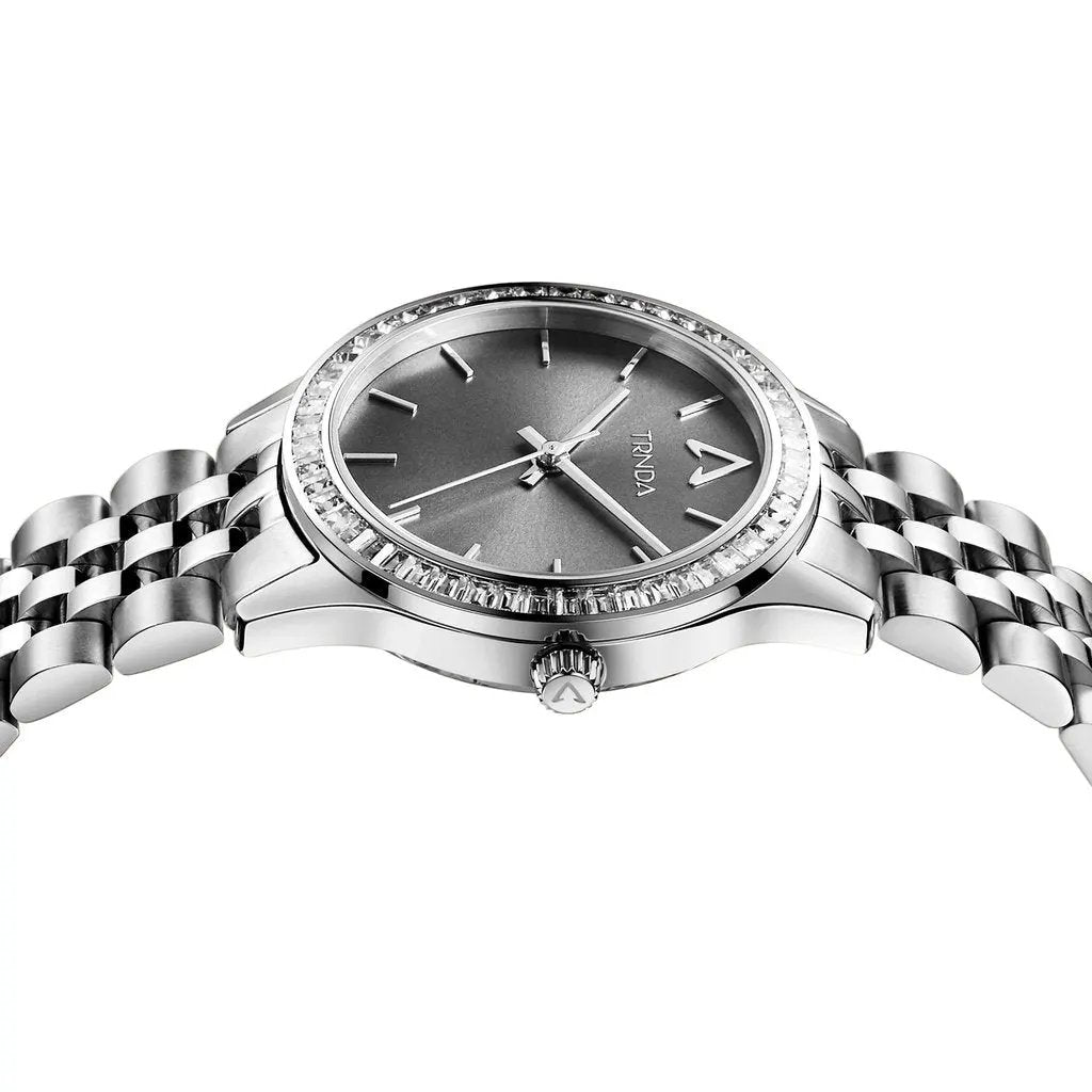 Trnda Women's Stainless Steel Watch, Gray Dial | Trn-Ss32-Gd by TRNDA