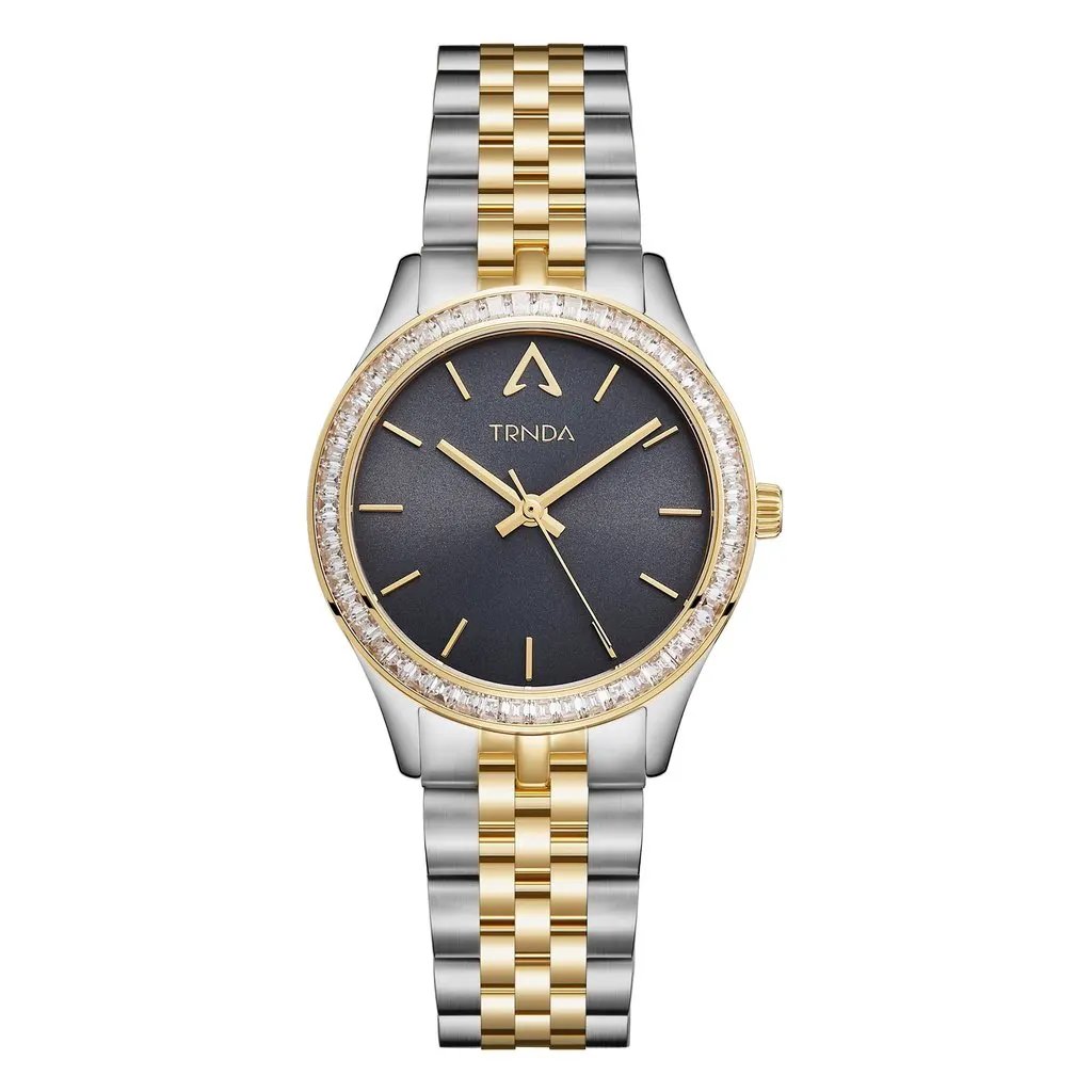 Trnda Women's Stainless Steel Watch, Gray Dial | Trn-W32sgbg by TRNDA