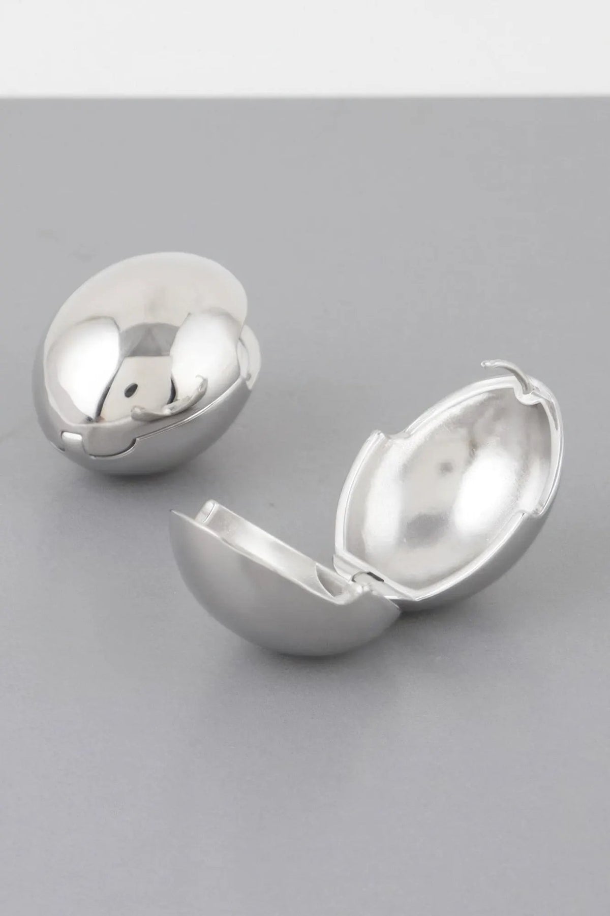 TRIBECA Empty Shell Clasp Earrings: NYFW BYMANYC ® New York by BYMANYC ® New York