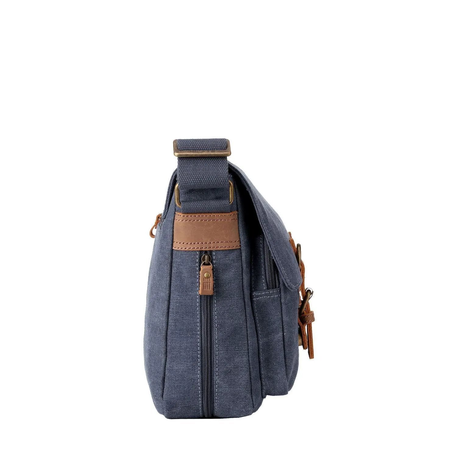 Classic Canvas Messenger Bag | TRP0210 by Troop London