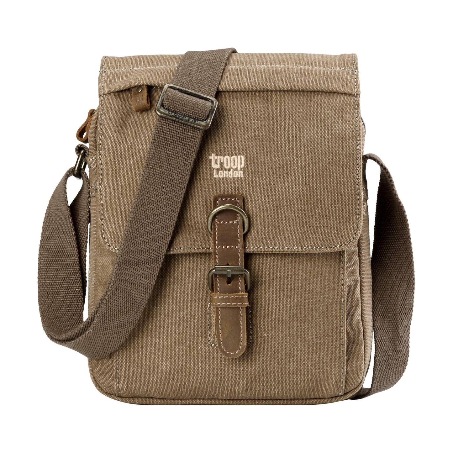 Canvas Across Body Bag with Organiser | TRP0211 by Troop London