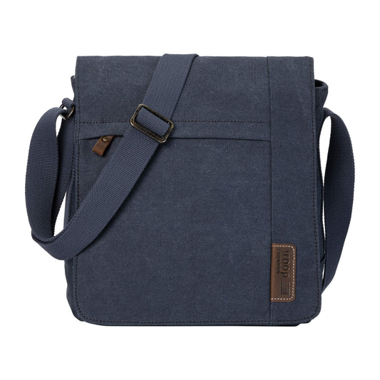 Large Canvas Flap Across Body Bag | TRP0219 by Troop London