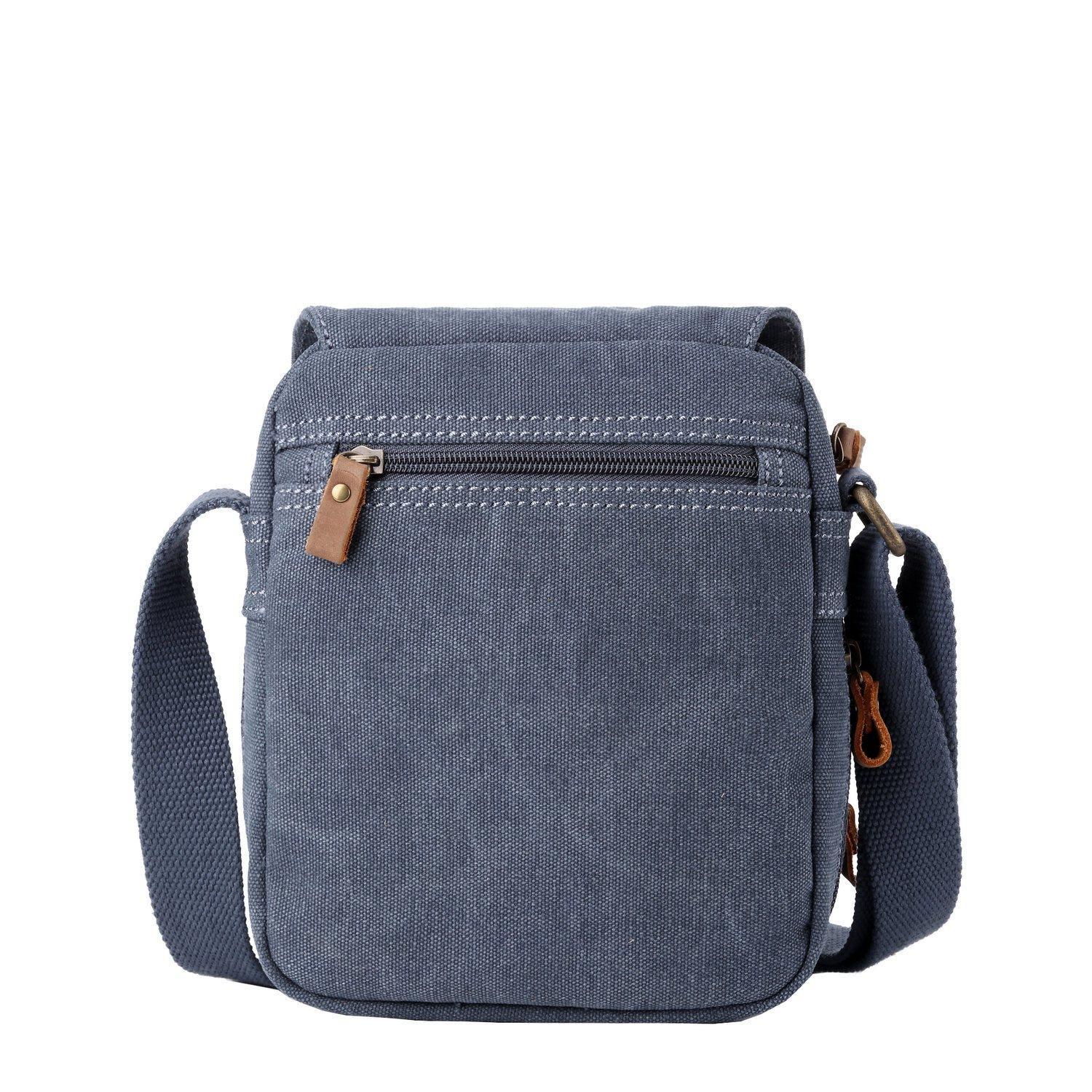 Canvas Across Body Bag with Organiser | TRP0220 by Troop London