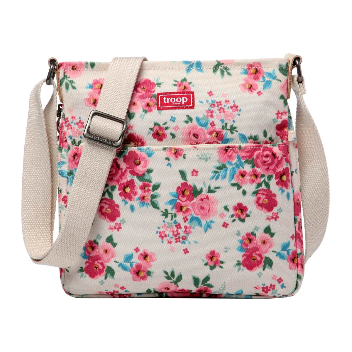 Classic Canvas Across Body Bag | TRP0237 by Troop London