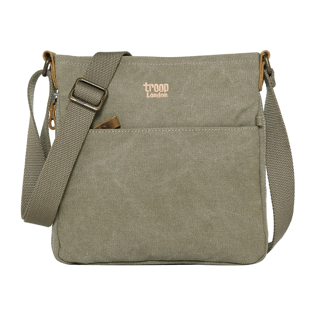 Classic Canvas Across Body Bag | TRP0237 by Troop London