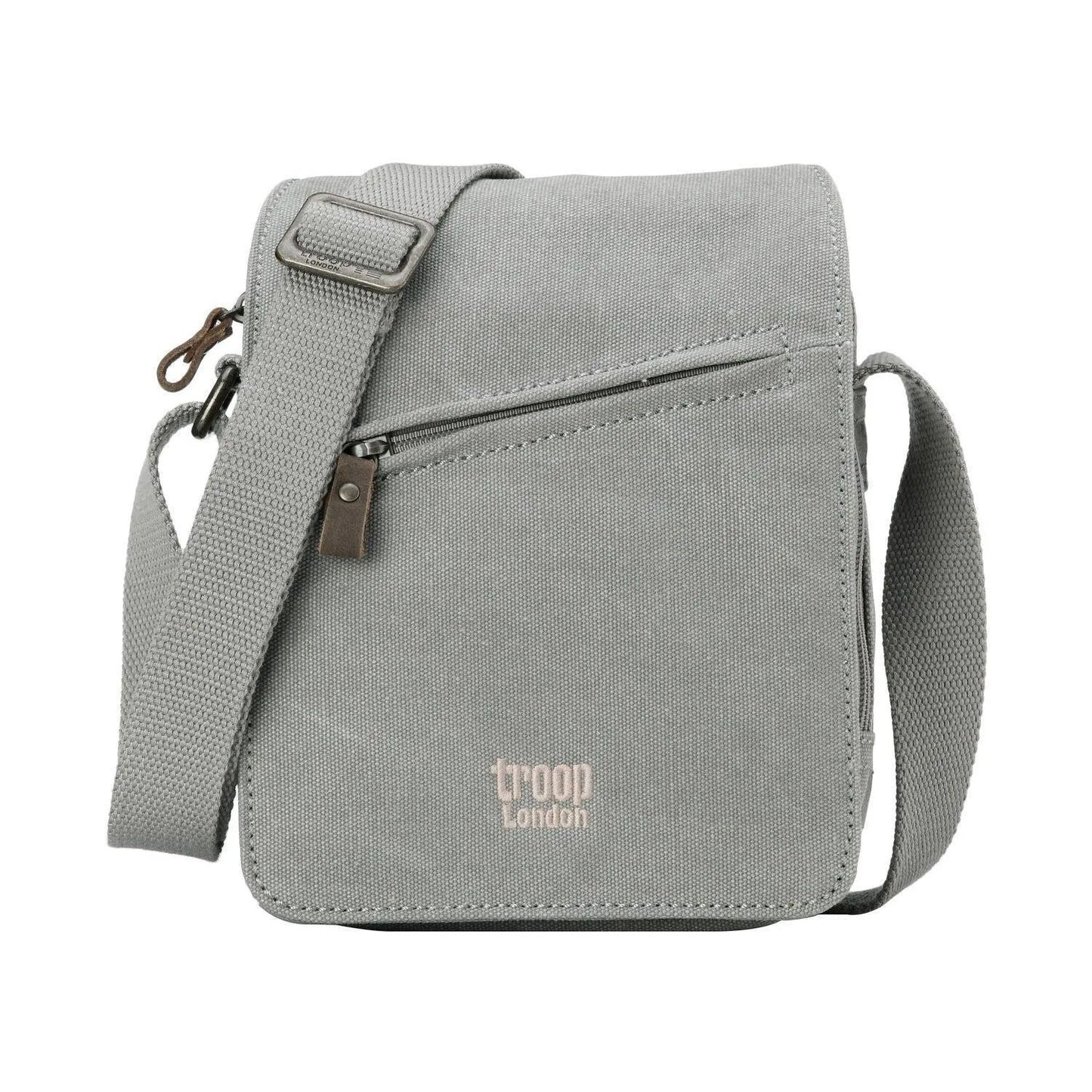 Canvas Flap Across Body Bag | TRP0239 by Troop London