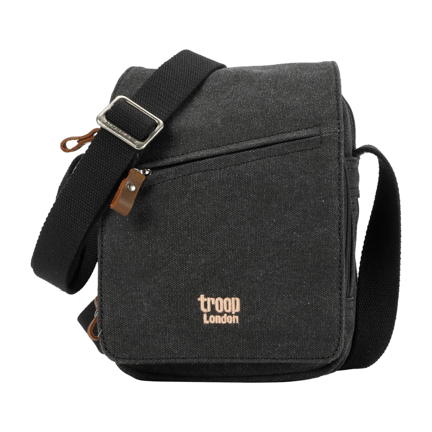 Canvas Flap Across Body Bag | TRP0239 by Troop London