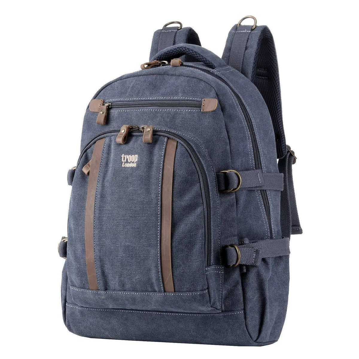 Large Canvas Laptop Backpack 15.5 Inch | TRP0257 by Troop London