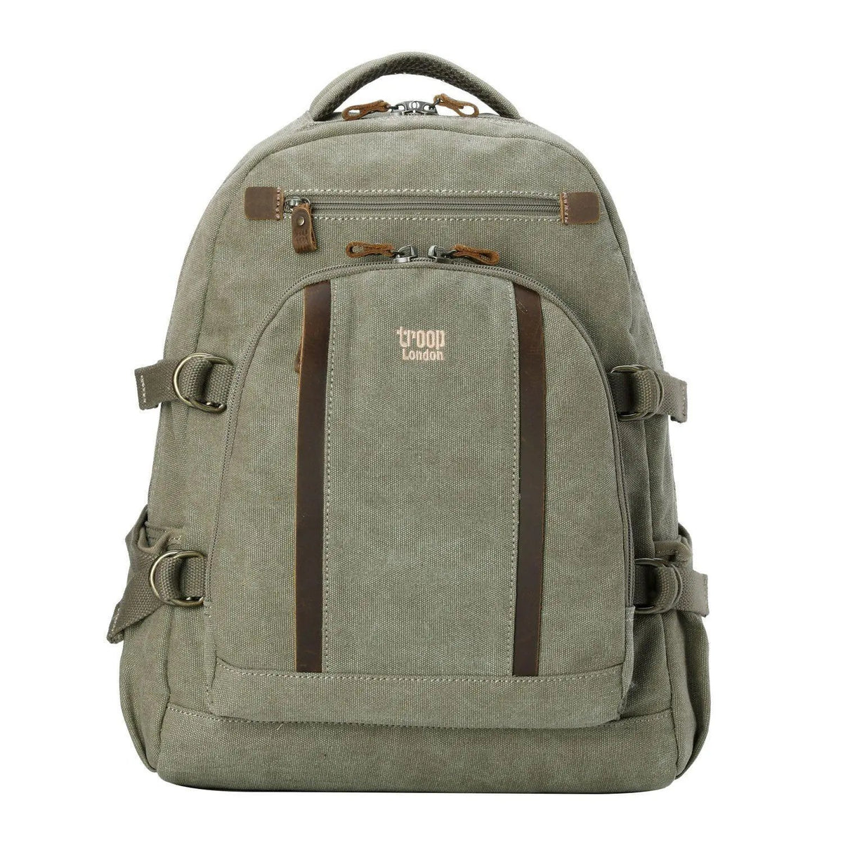 Large Canvas Laptop Backpack 15.5 Inch | TRP0257 by Troop London