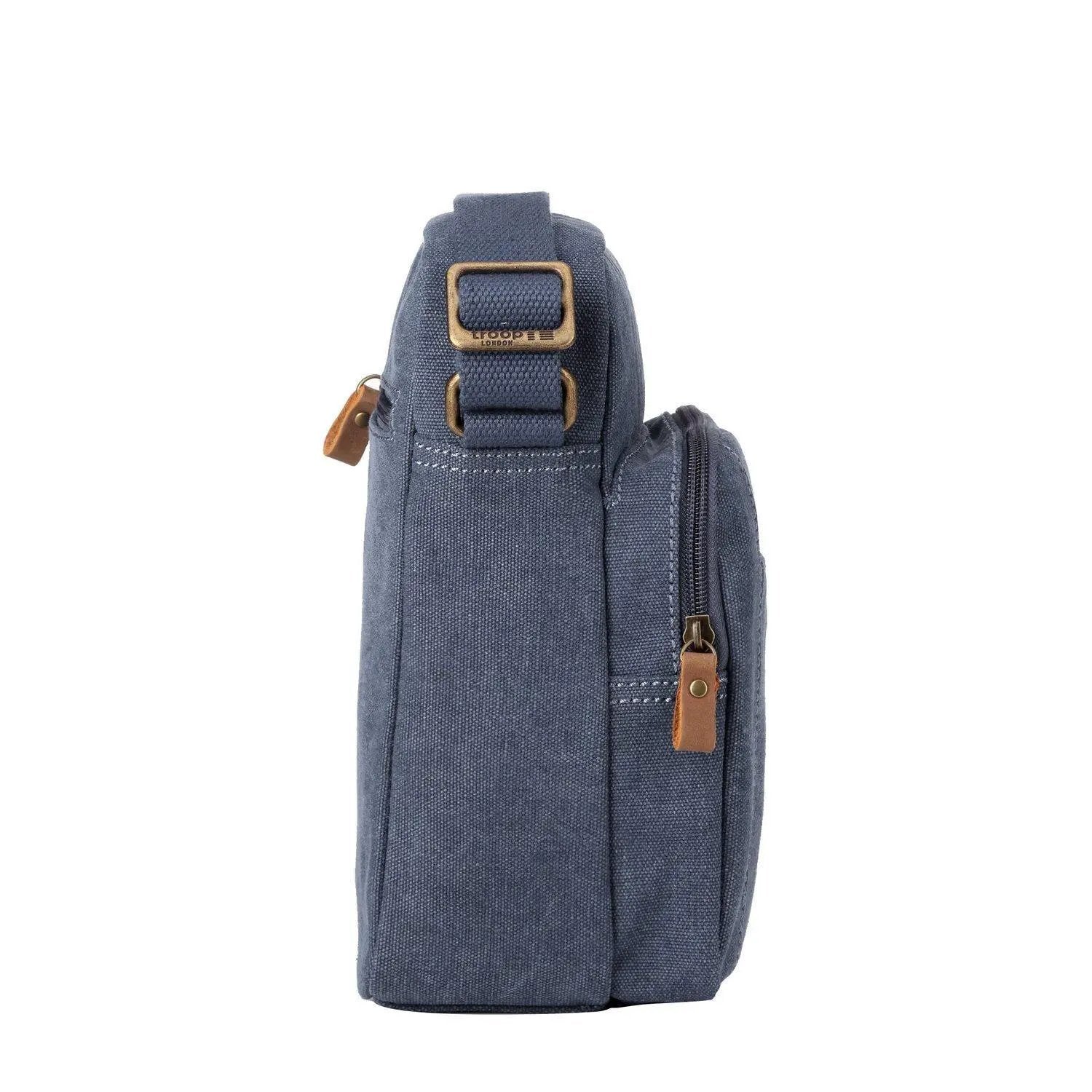 Vertical Canvas Across Body Bag | TRP0370 by Troop London