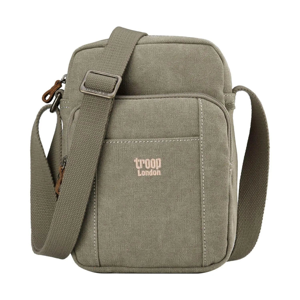 Vertical Canvas Across Body Bag | TRP0370 by Troop London