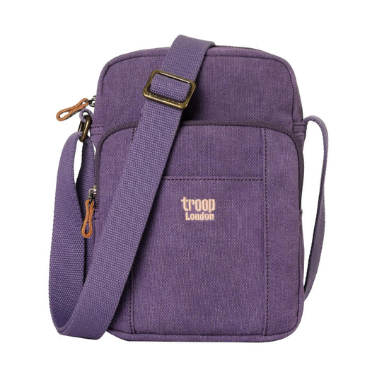 Vertical Canvas Across Body Bag | TRP0370 by Troop London