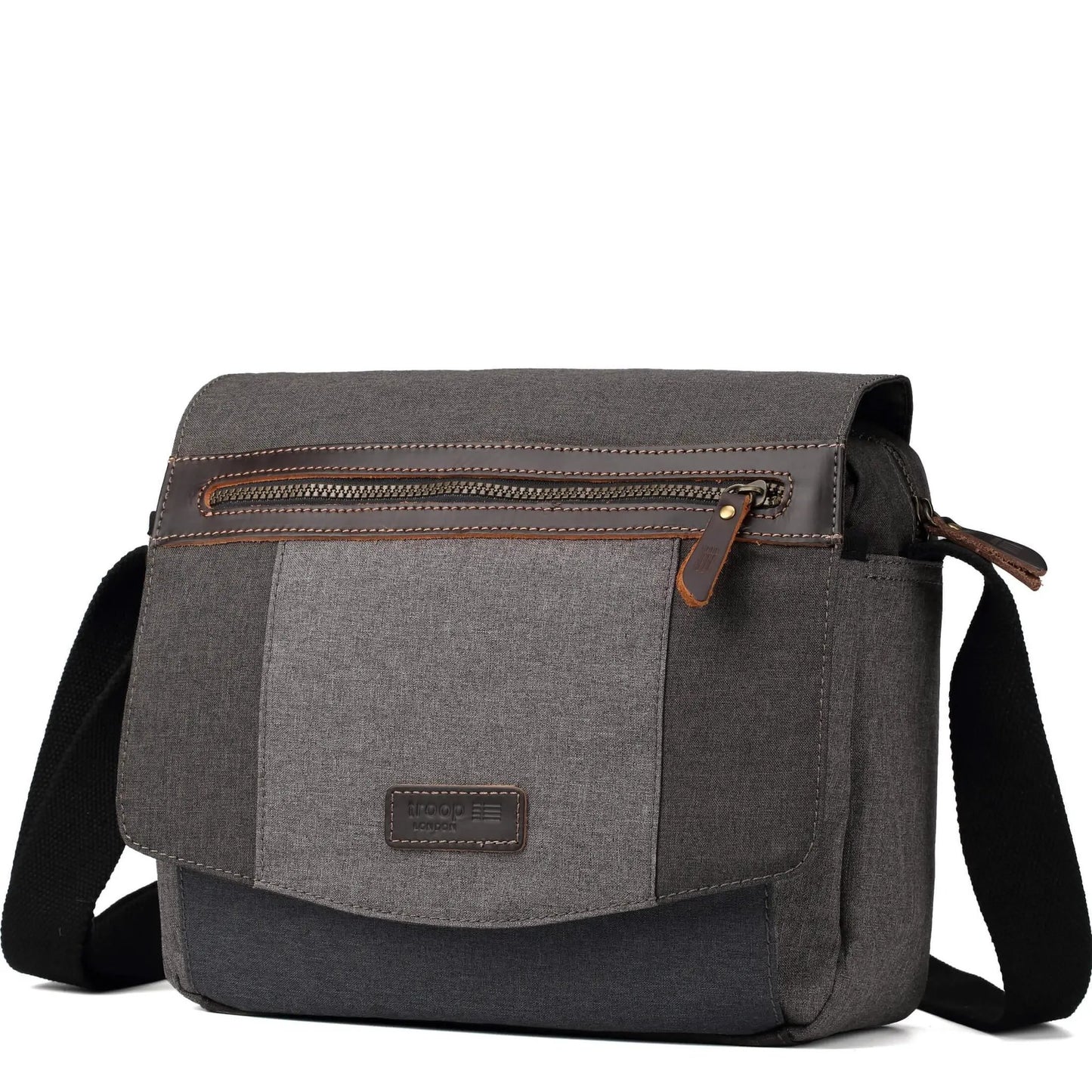 Urban Canvas Messenger Bag | TRP0387 by Troop London