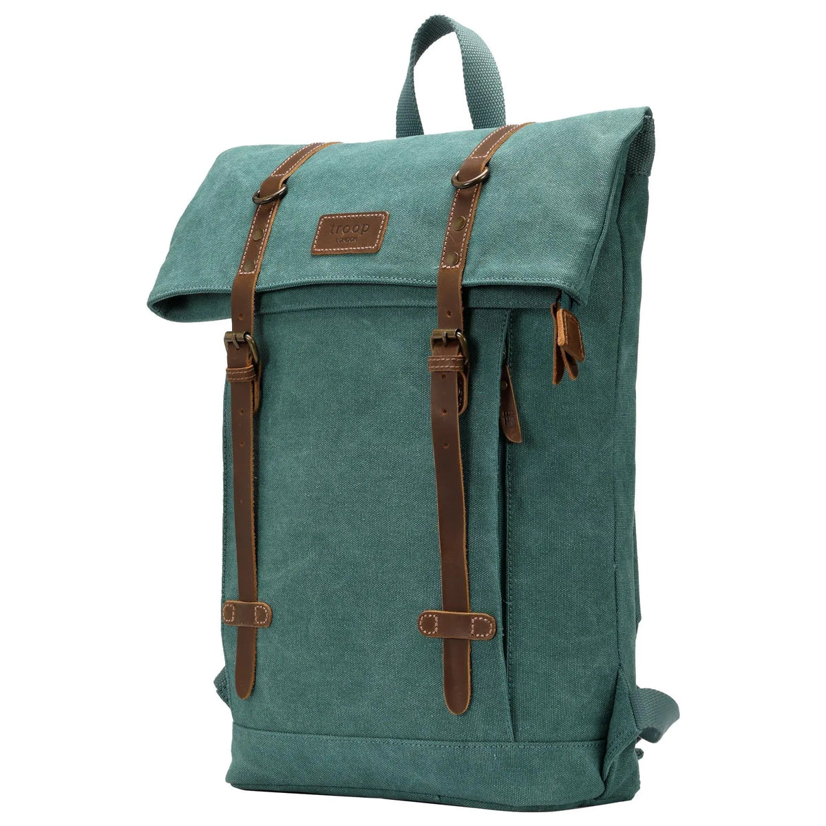 Heritage Waxed Canvas Laptop Backpack | TRP0425 by Troop London