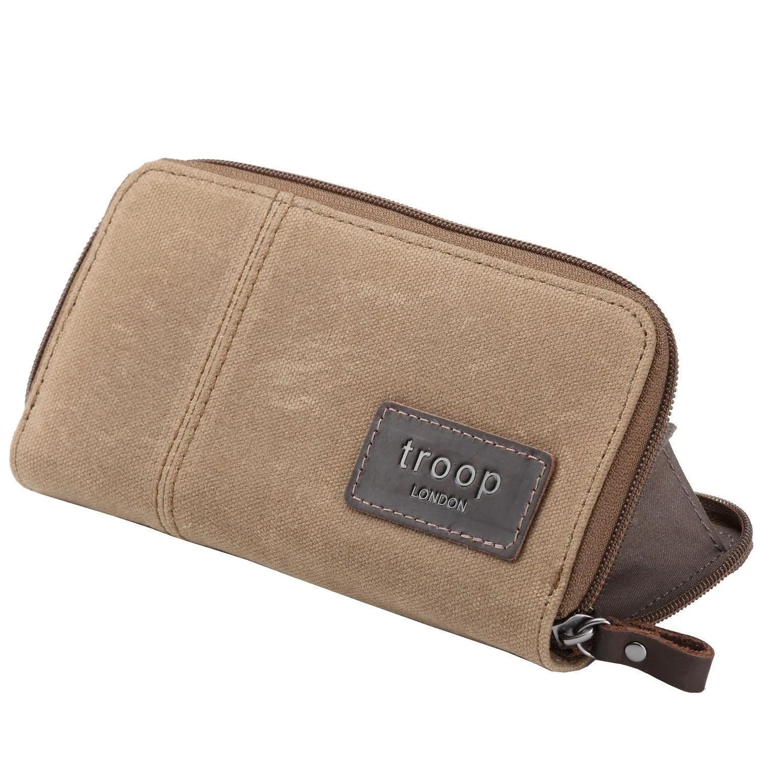 Canvas Zip Around Wallet Purse | TRP0501 by Troop London