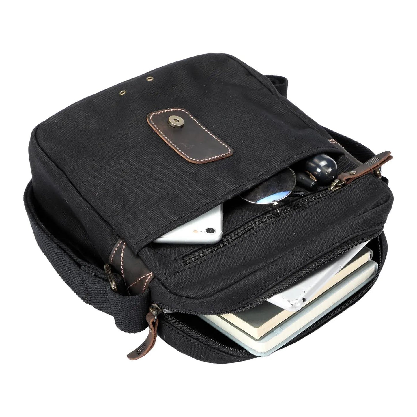 Heritage Canvas Across Body Bag | TRP0543 by Troop London
