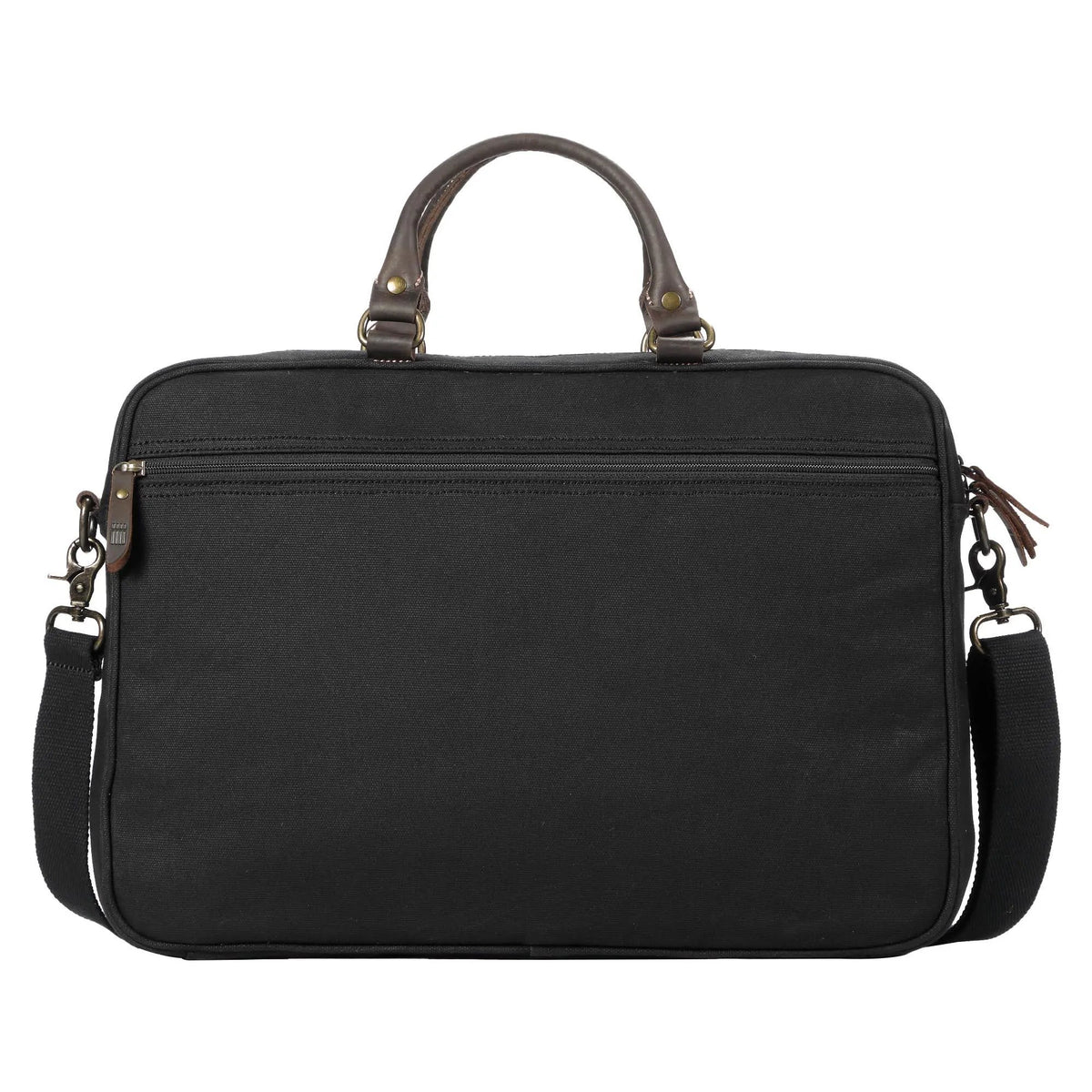 Heritage Canvas Laptop Briefcase 15 Inch | TRP0545 by Troop London