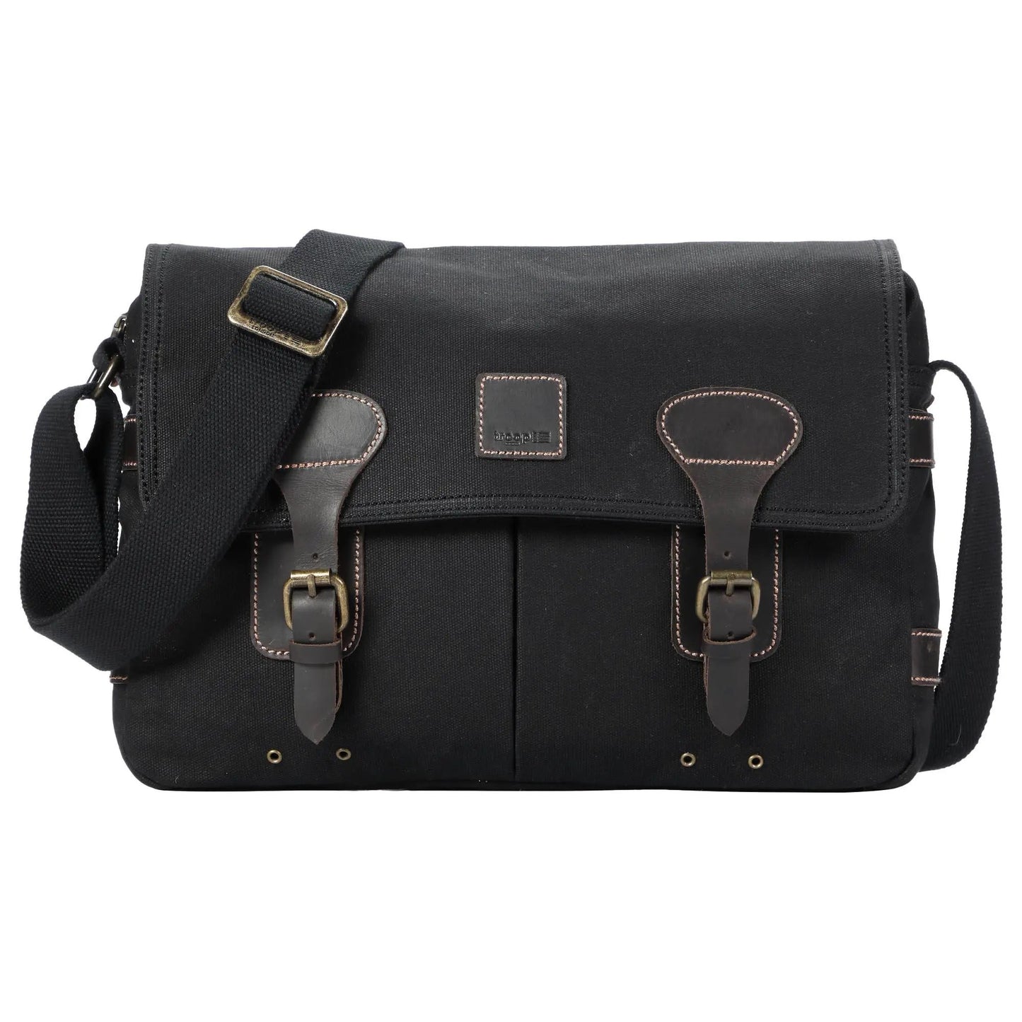 Heritage Canvas Messenger Bag 13" Slim | TRP0548 by Troop London