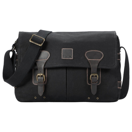 Heritage Canvas Messenger Bag 13" Slim | TRP0548 by Troop London
