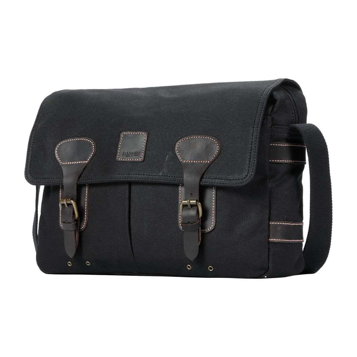 Heritage Canvas Messenger Bag 13" Slim | TRP0548 by Troop London