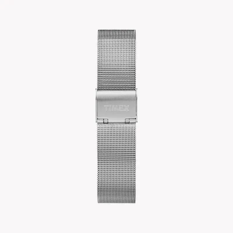 Timex Women's Silver Stainless Steel Watch, White Dial | Tw2r26600 by TIMEX