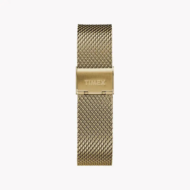 Timex Men's Gold Stainless Steel Watch, White Dial | Tw2r27200 by TIMEX