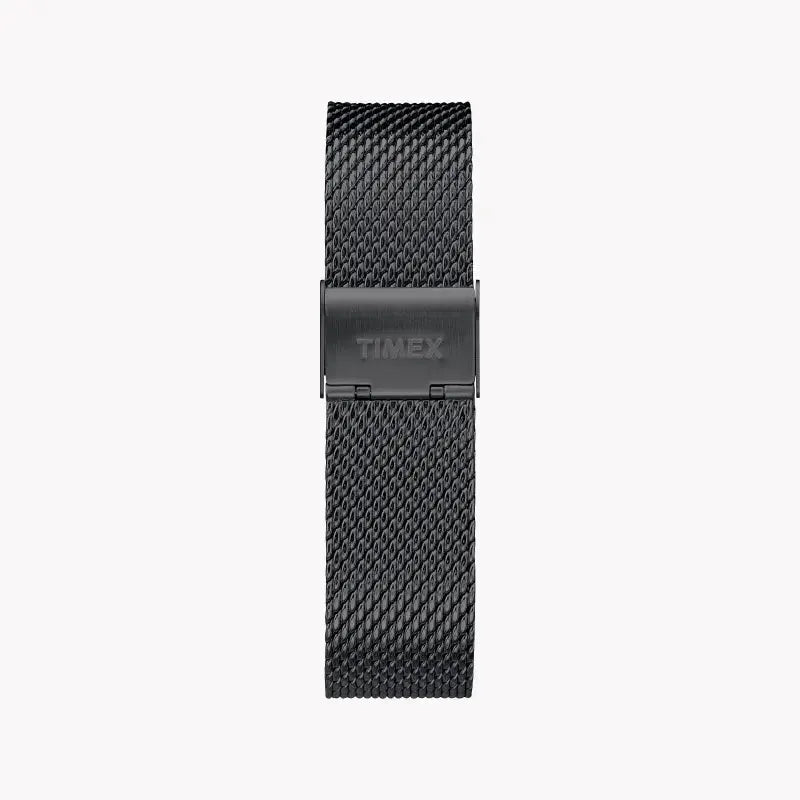 Timex Men's Black Stainless Steel Watch, Black Dial | Tw2r27300 by TIMEX