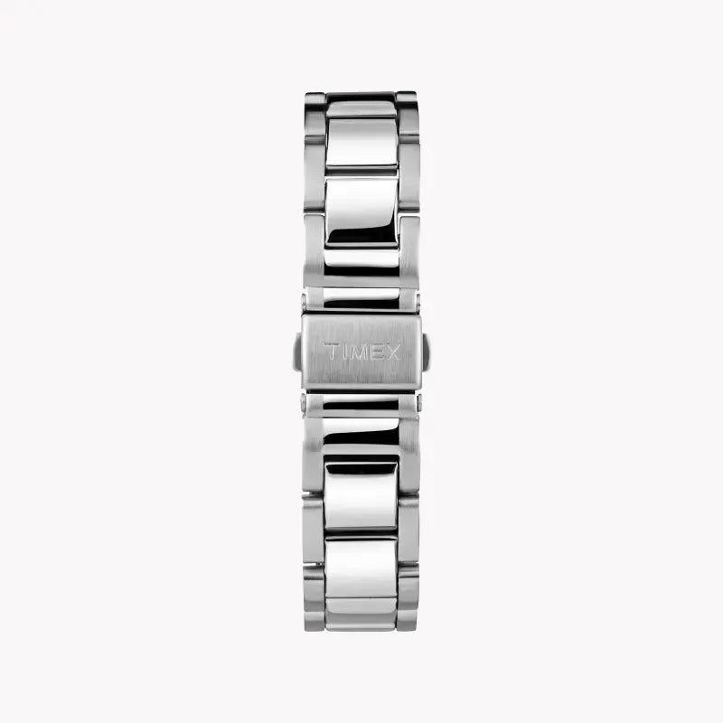Timex Men's Silver Stainless Steel Watch, Black Dial | Tw2r38400 by TIMEX