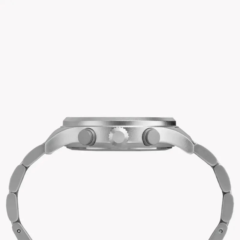 Timex Men's Silver Stainless Steel Watch, Off White Dial | Tw2r47600 by TIMEX