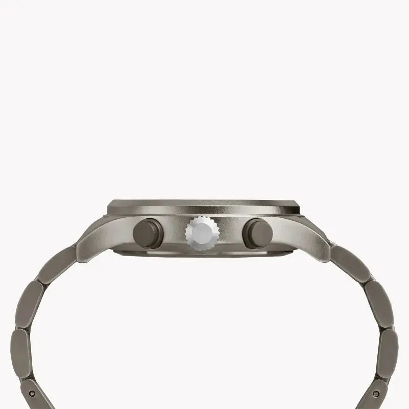 Timex Men's Gray Stainless Steel Watch, Black Dial | Tw2r47700 by TIMEX