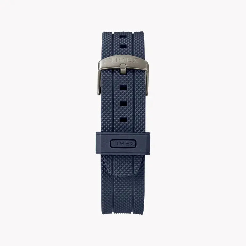 Timex Men's Blue Silicone Watch, Brass Case | Tw2r60300 by TIMEX