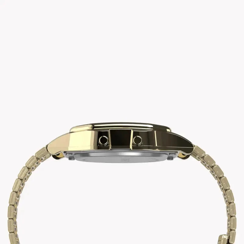 Timex Unisex Gold Stainless Steel Watch, Digital Dial | Tw2r79200 by TIMEX